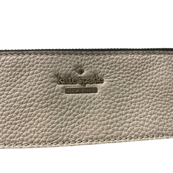 Kate Spade New York Clutch Used Leather Black Beige - Picture 5 of 16